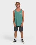 Heritage Arch Premium Tank Top - Deep Sea