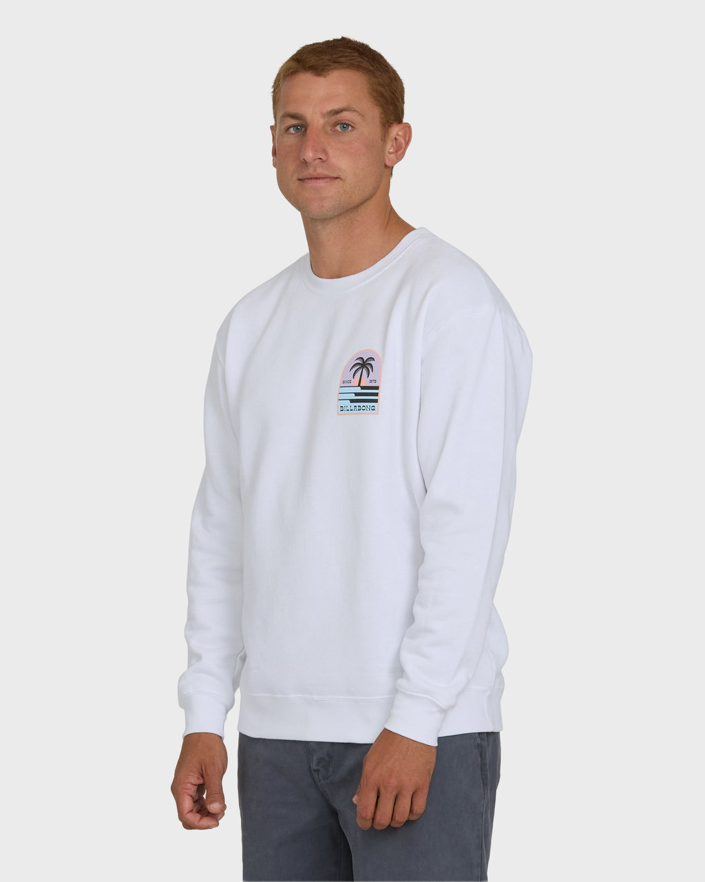 Portal Crewneck Sweatshirt - White
