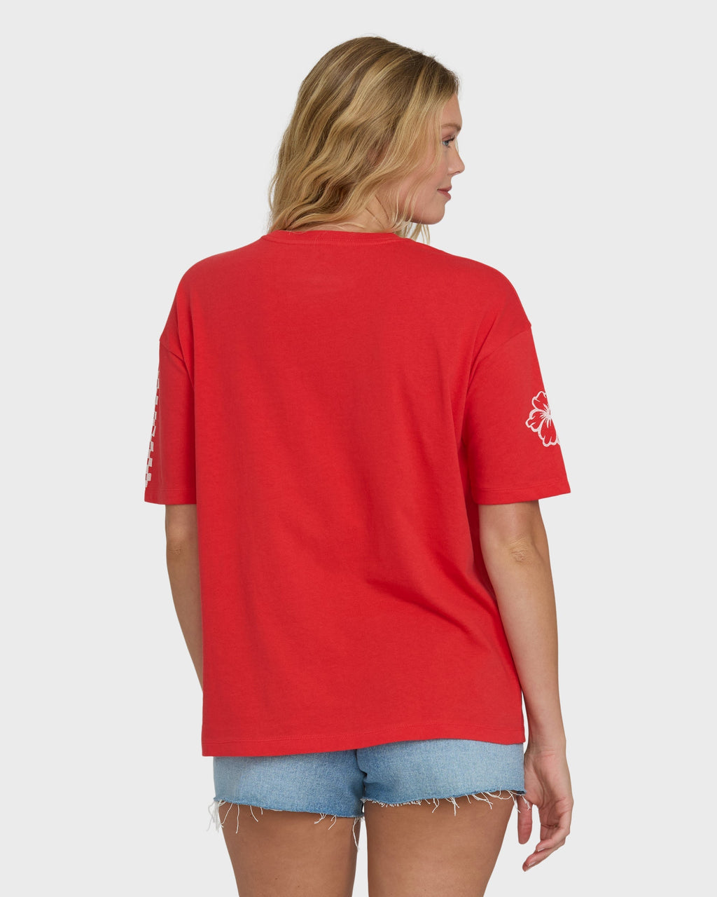 I Will Travel Short Sleeve Knit T-Shirt - Fiesta Red