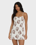 So Bright Mini Dress - Salt Crystal