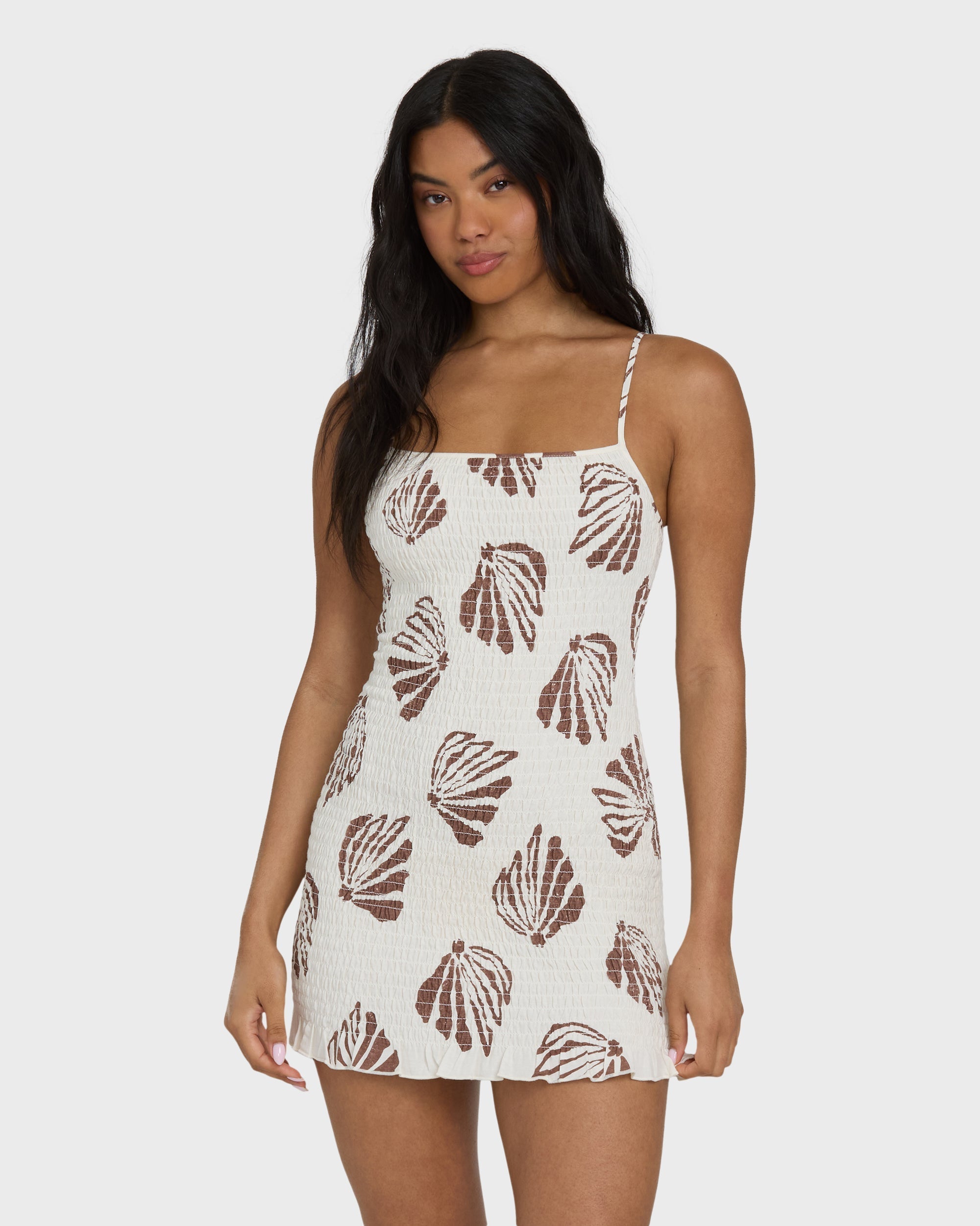So Bright Mini Dress - Salt Crystal