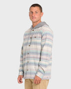 Baja Long Sleeve Flannel Shirt - Oatmeal