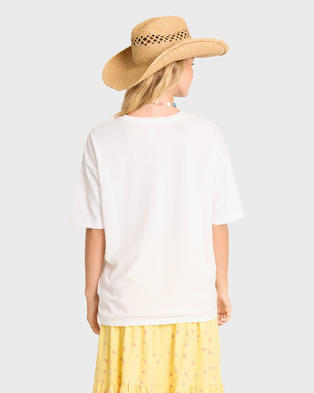 Surf Le Soleil Short Sleeve Cotton T-Shirt - Salt Crystal