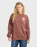 Light In View Crewneck Sweatshirt - Espresso