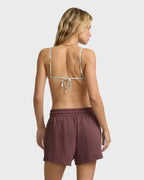 Light In View Fleece Shorts - Espresso