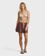 Light In View Fleece Shorts - Espresso
