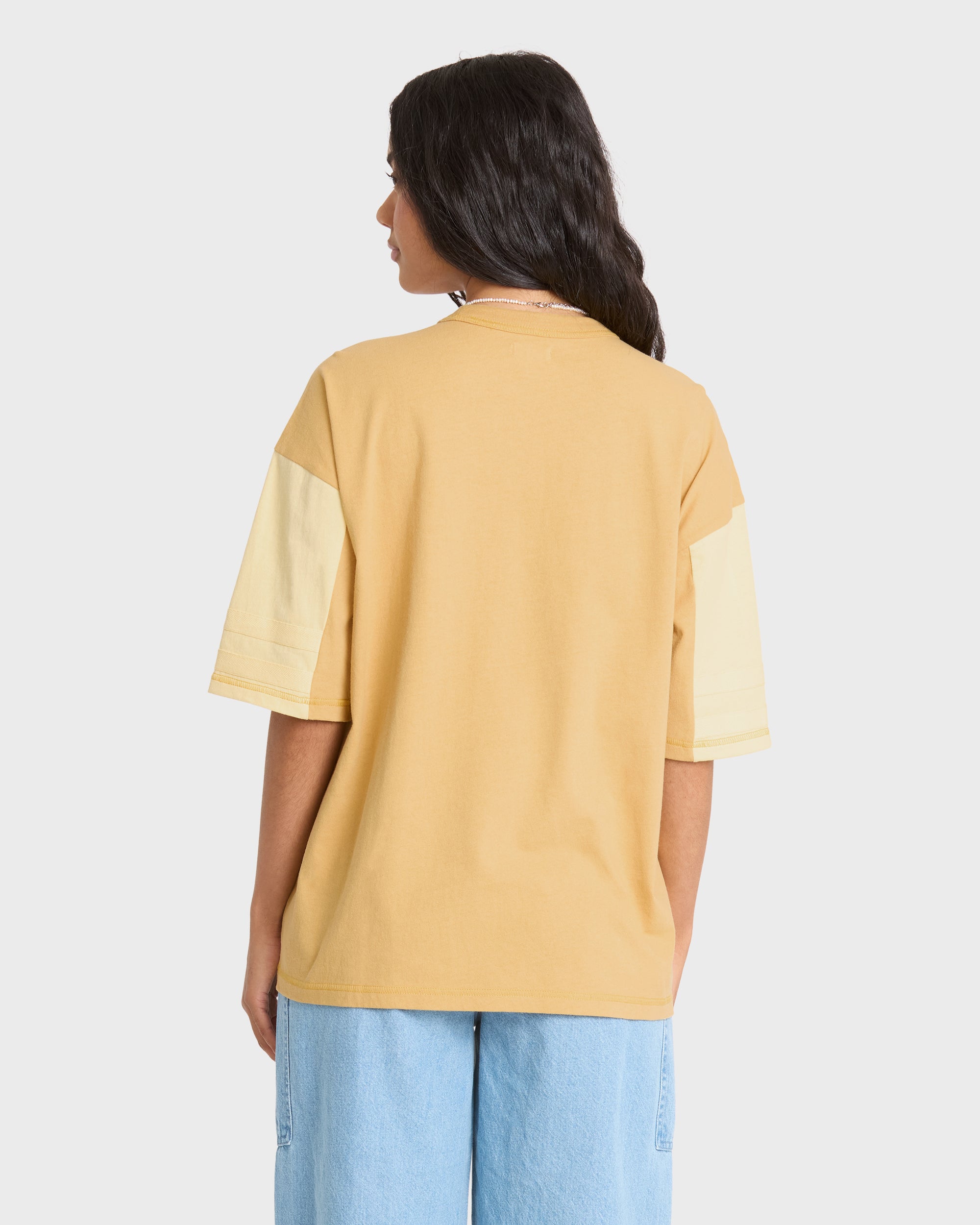 Avante Short Sleeve Cotton Jersey T-Shirt - Curry