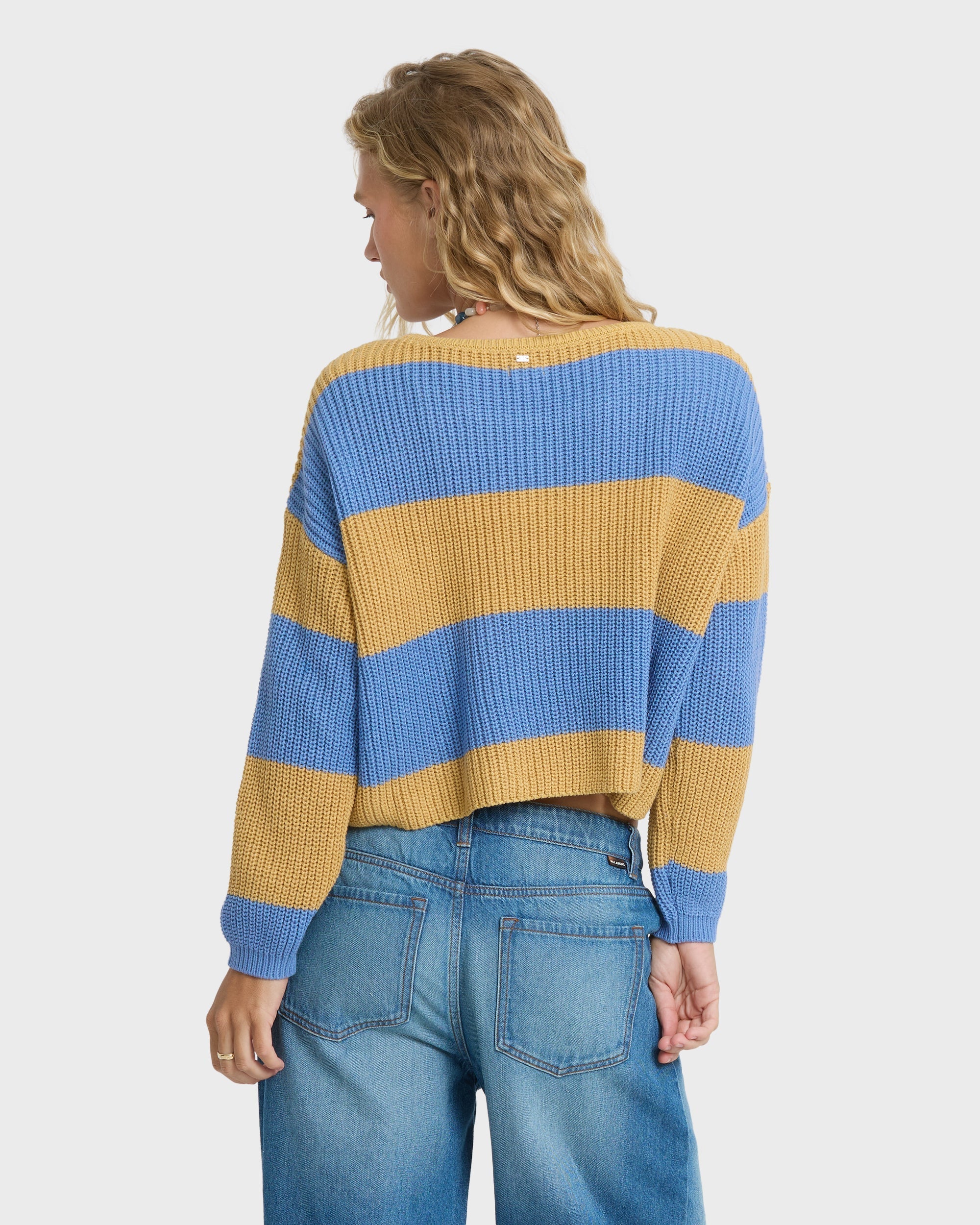 Lit Light Crewneck Sweater - Curry