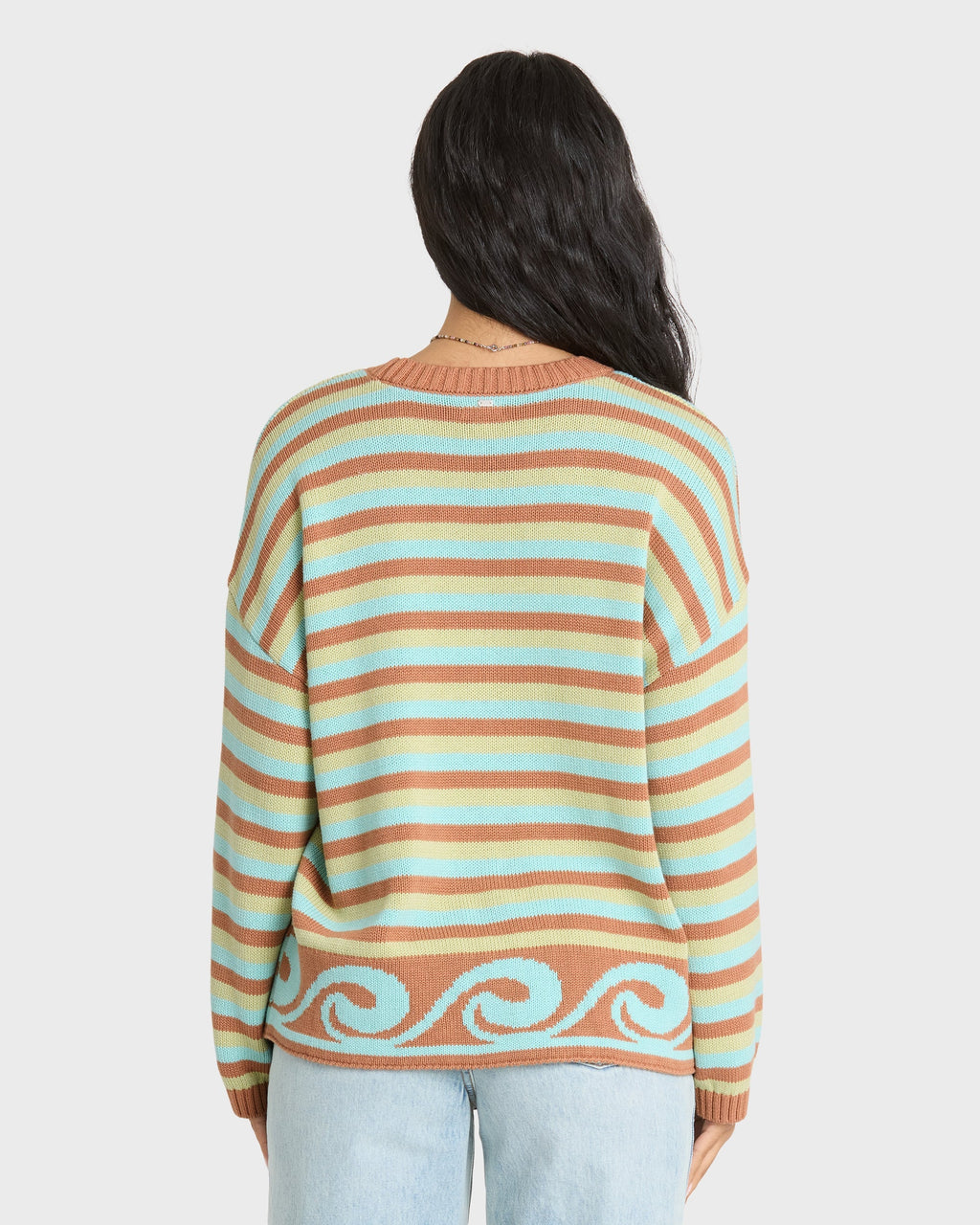 Bayside Crewneck Sweater - Sugar Almond