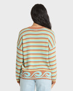 Bayside Crewneck Sweater - Sugar Almond