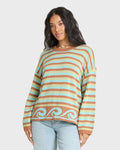 Bayside Crewneck Sweater - Sugar Almond