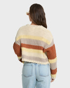 Mix Up Crewneck Sweater - Cobblestone