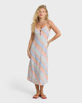 Fresh Daze Midi Dress - Pale Peach