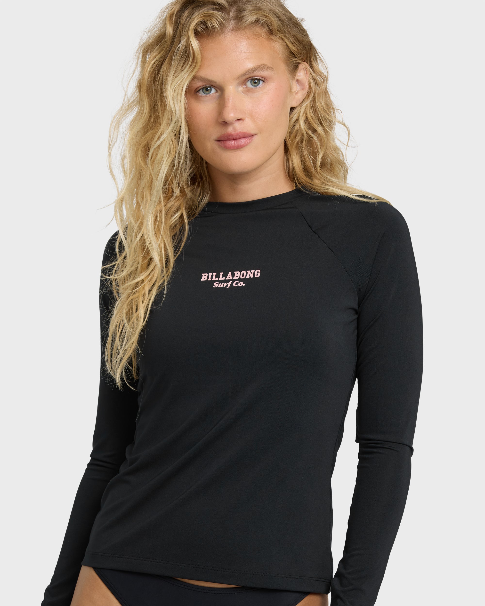 Sol Searcher 50 UPF Long Sleeve Rashguard - Black Pebble