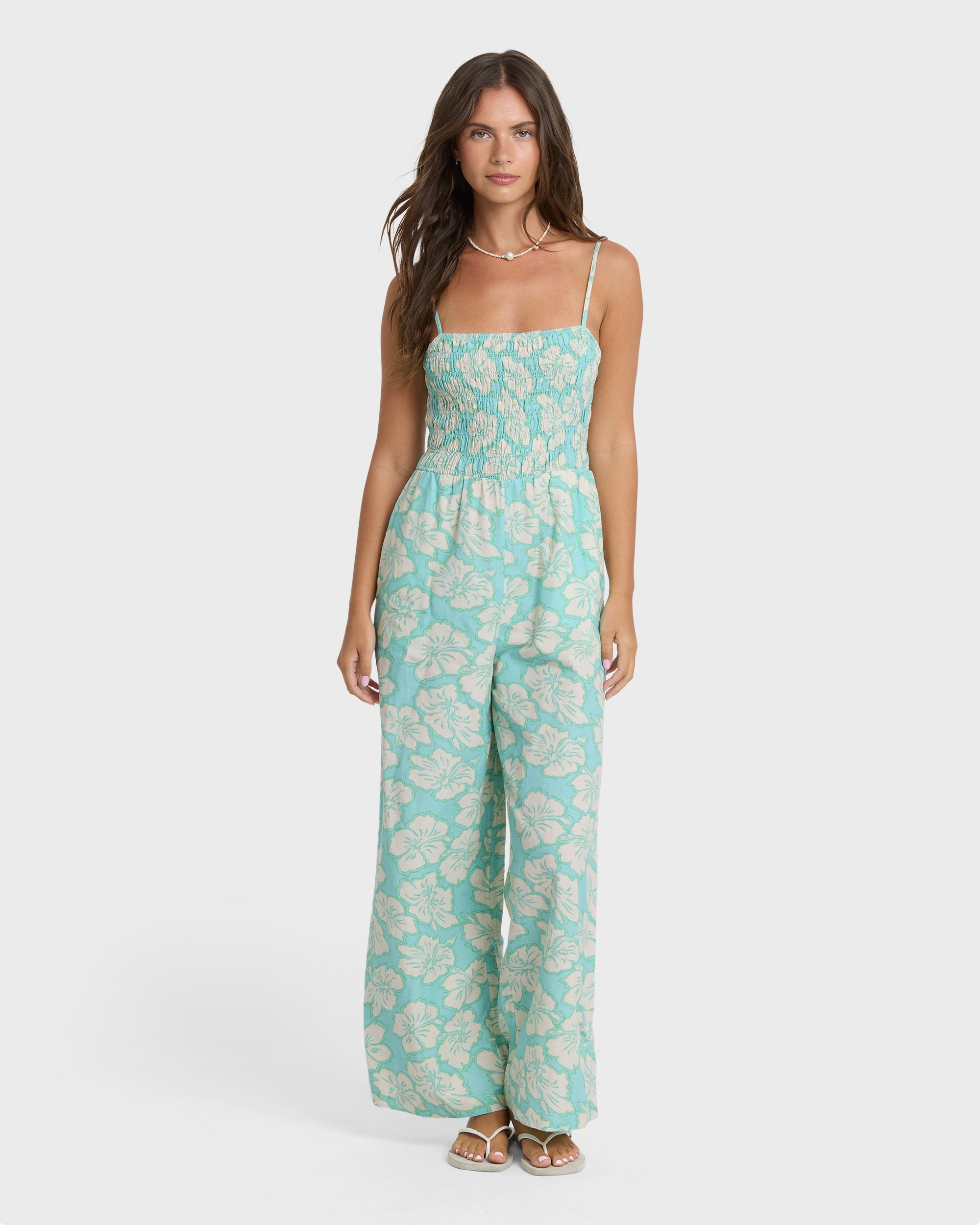 Soft Sands Jumpsuit - Waterfall