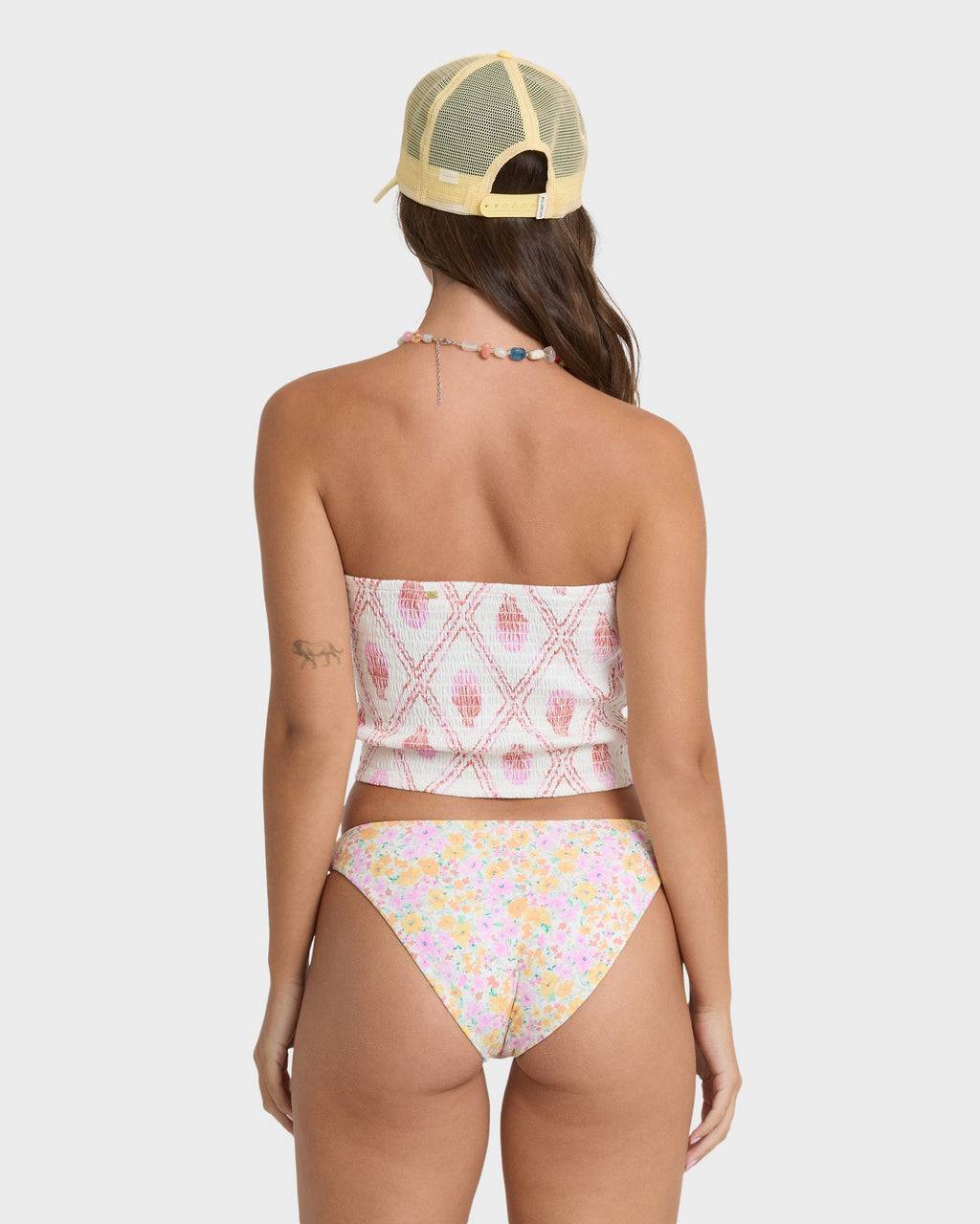 Keep It Simple Shell Ya Later Tube Top - Salt Crystal