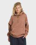 All Stacked Pullover Hoodie - Sugar Almond