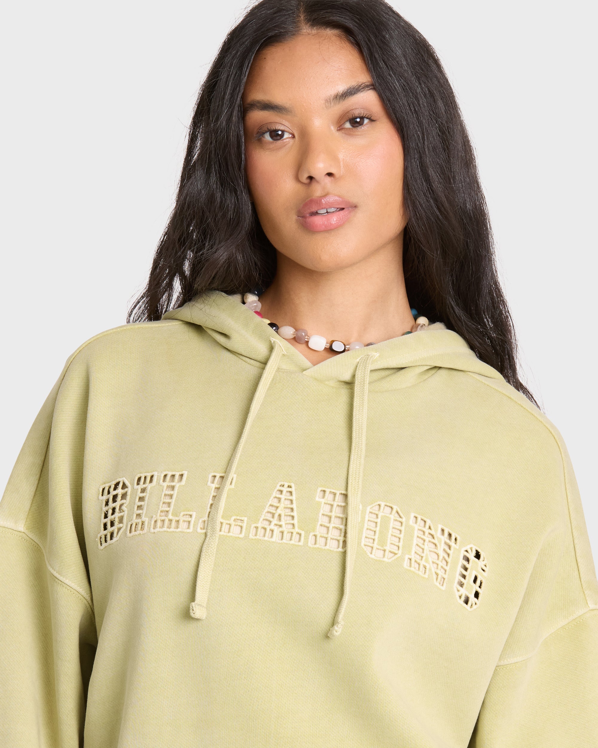 Forever Young Pullover Hoodie - Smoke Green