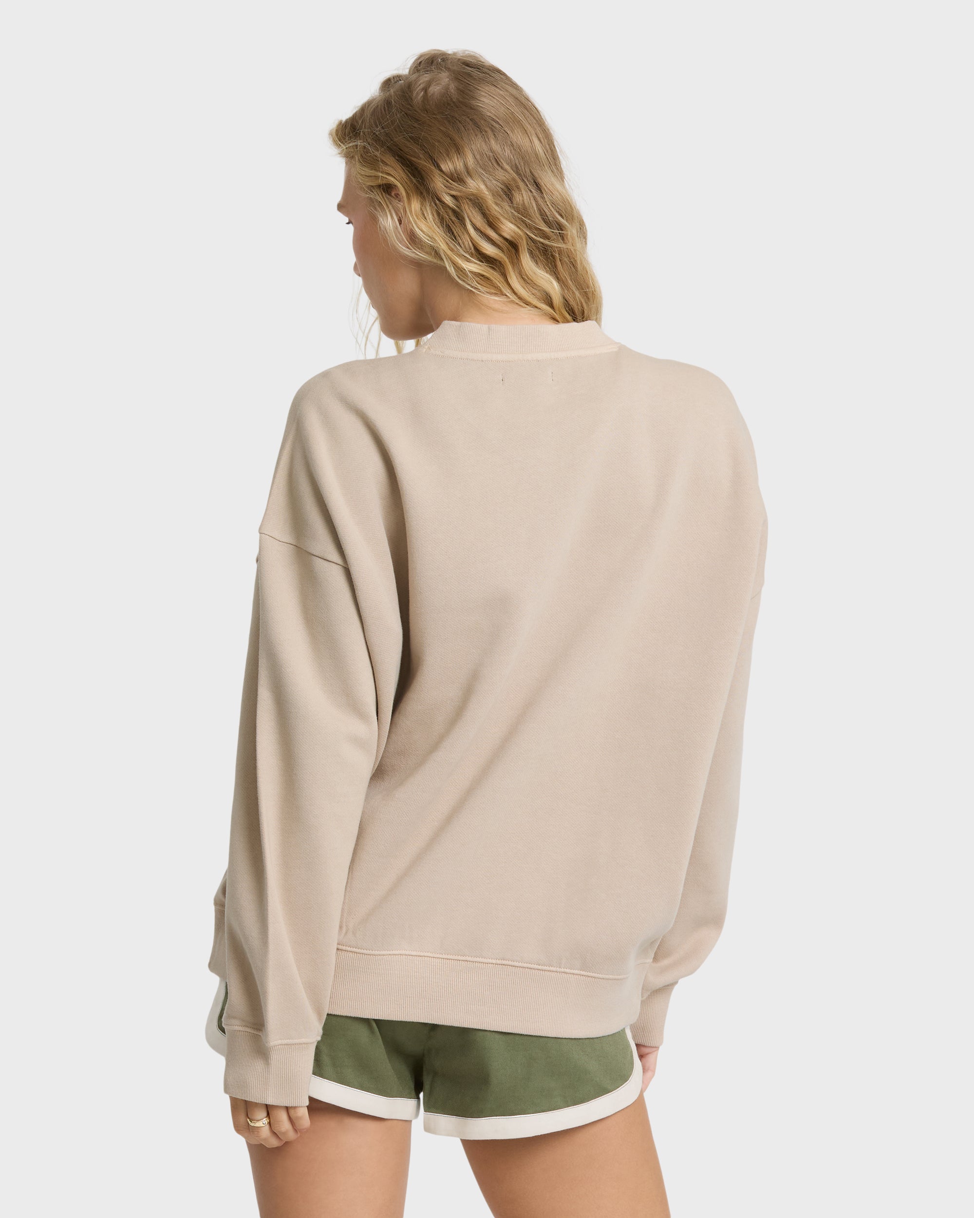That Life V-Neck Sweatshirt - Cobblestone