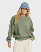 Vibes Kendal Crewneck Sweatshirt - Army Green