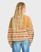 Popoyo Sherpa Full Zip Fleece Jacket - Curry