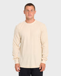 Essential Thermal Long Sleeve Knit Tee - Oatmeal