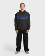 Bad Dog Shrapnel Pullover Hoodie - Washed Black