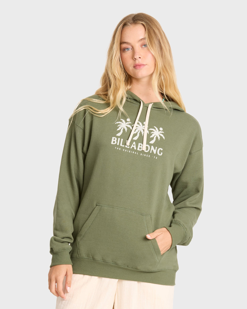 Far From Shore Pullover Hoodie - Canteen