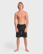 New Wave Pro 19 Boardshorts - Black