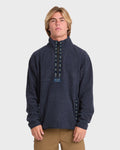 Frontier Mockneck Quarter-Zip Fleece - True Navy