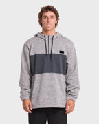 Adventure Division Boundary Pullover Quarter Zip Hoodie - Alloy
