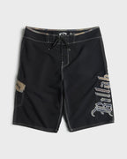 Temple Pro 22 Boardshorts - Black