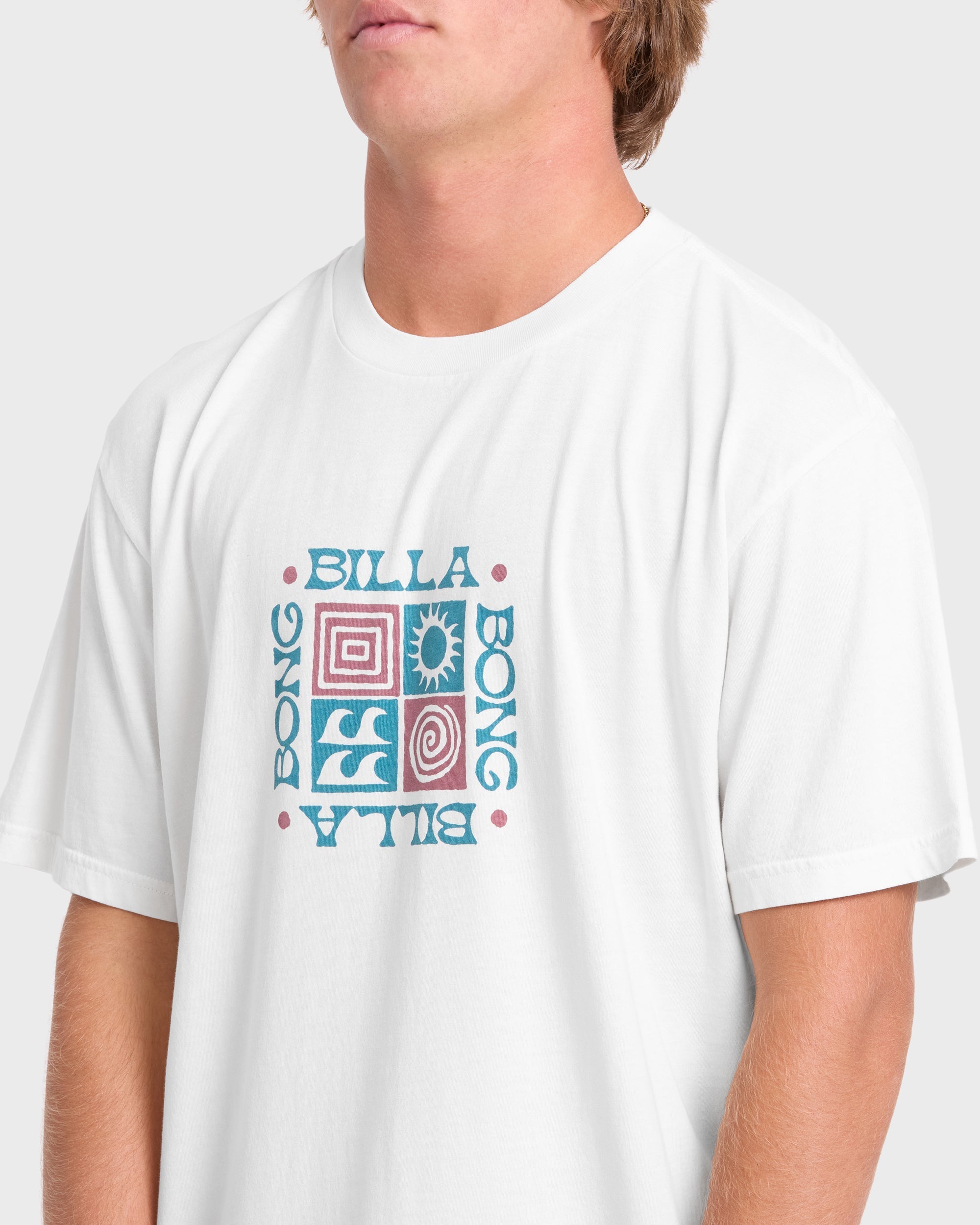 Quarter Premiumss Short Sleeve Knit T-Shirt - Off White