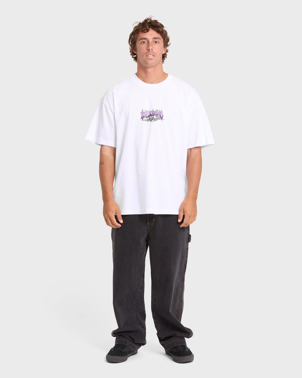 Barb OG Short Sleeve Knit T-Shirt - White