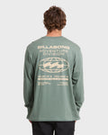 Coordinates Adventure Division Premium Long Sleeve Cotton T-Shirt - Laurel Wreath