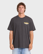 Snatch Premium Short Sleeve Knit Graphic T-Shirt - Raven