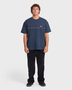 Arch Garage Short Sleeve Pocket Tee - Total Eclipse