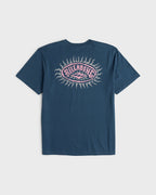 Reverse Premium Short Sleeve Cotton T-Shirt - Dark Denim