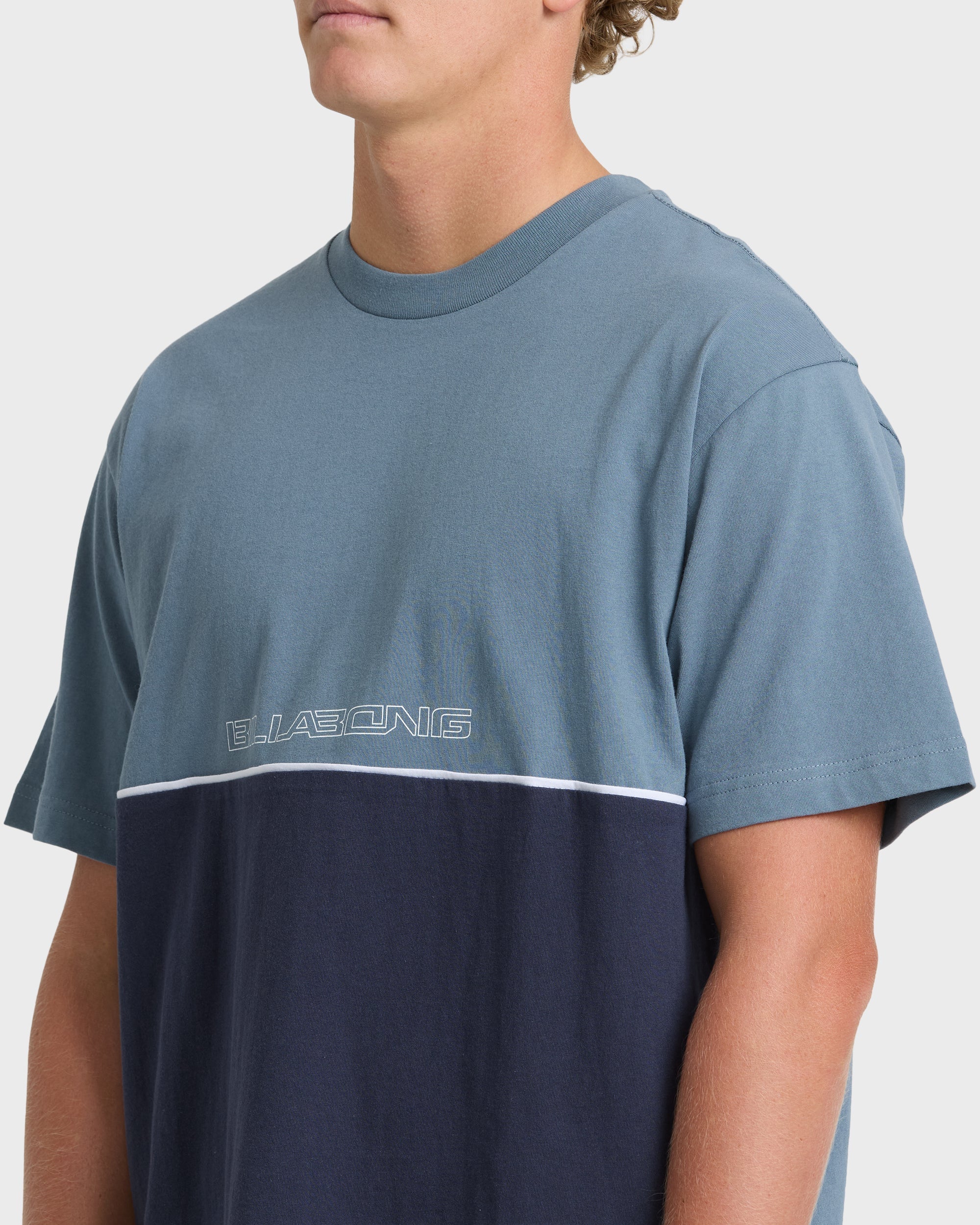 Spec 73 Legacy Short Sleeve Cotton T-Shirt - Dusty Blue