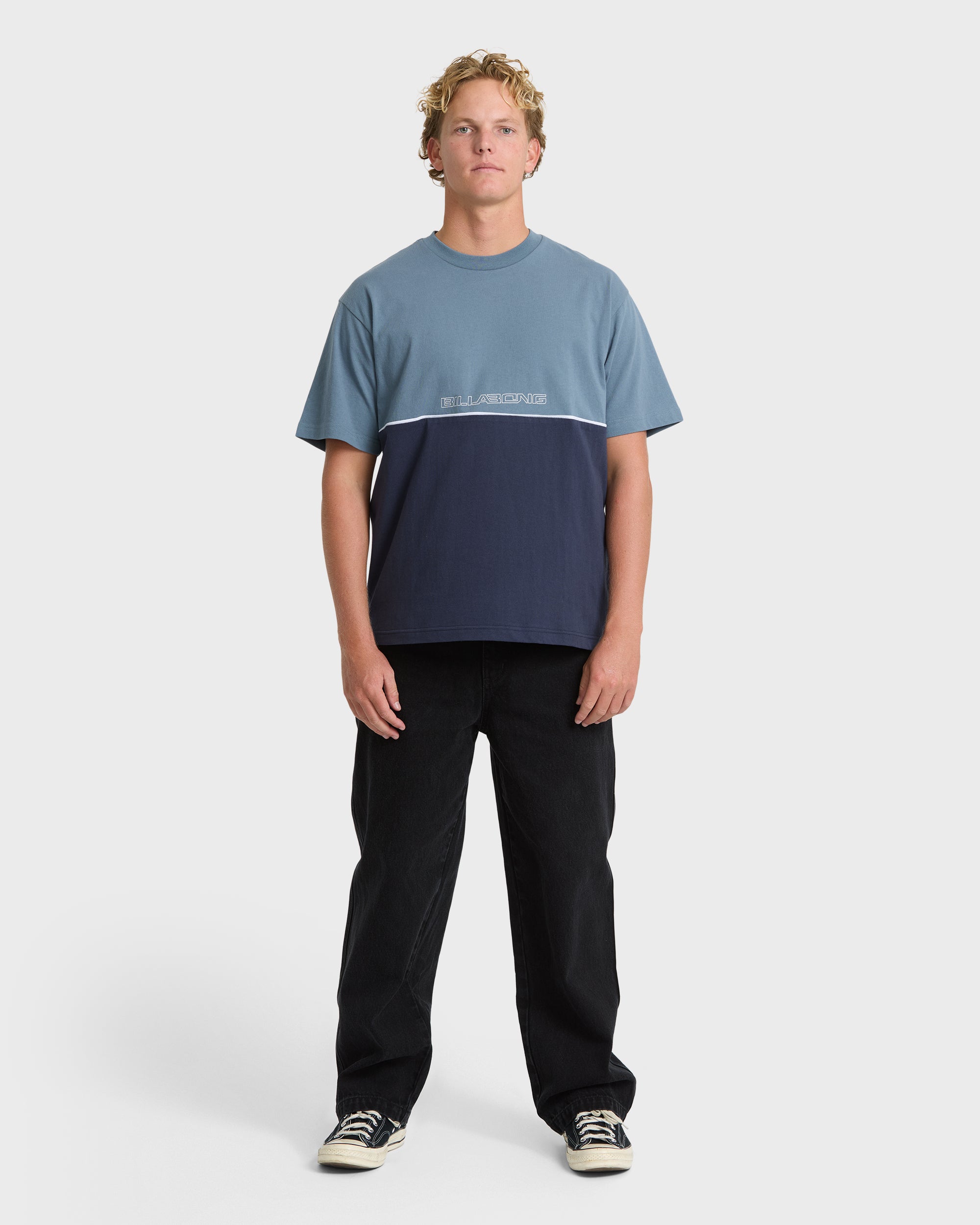 Spec 73 Legacy Short Sleeve Cotton T-Shirt - Dusty Blue