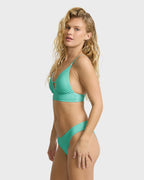Babe Alert Bondi Reversible Bikini Bottoms - Agave