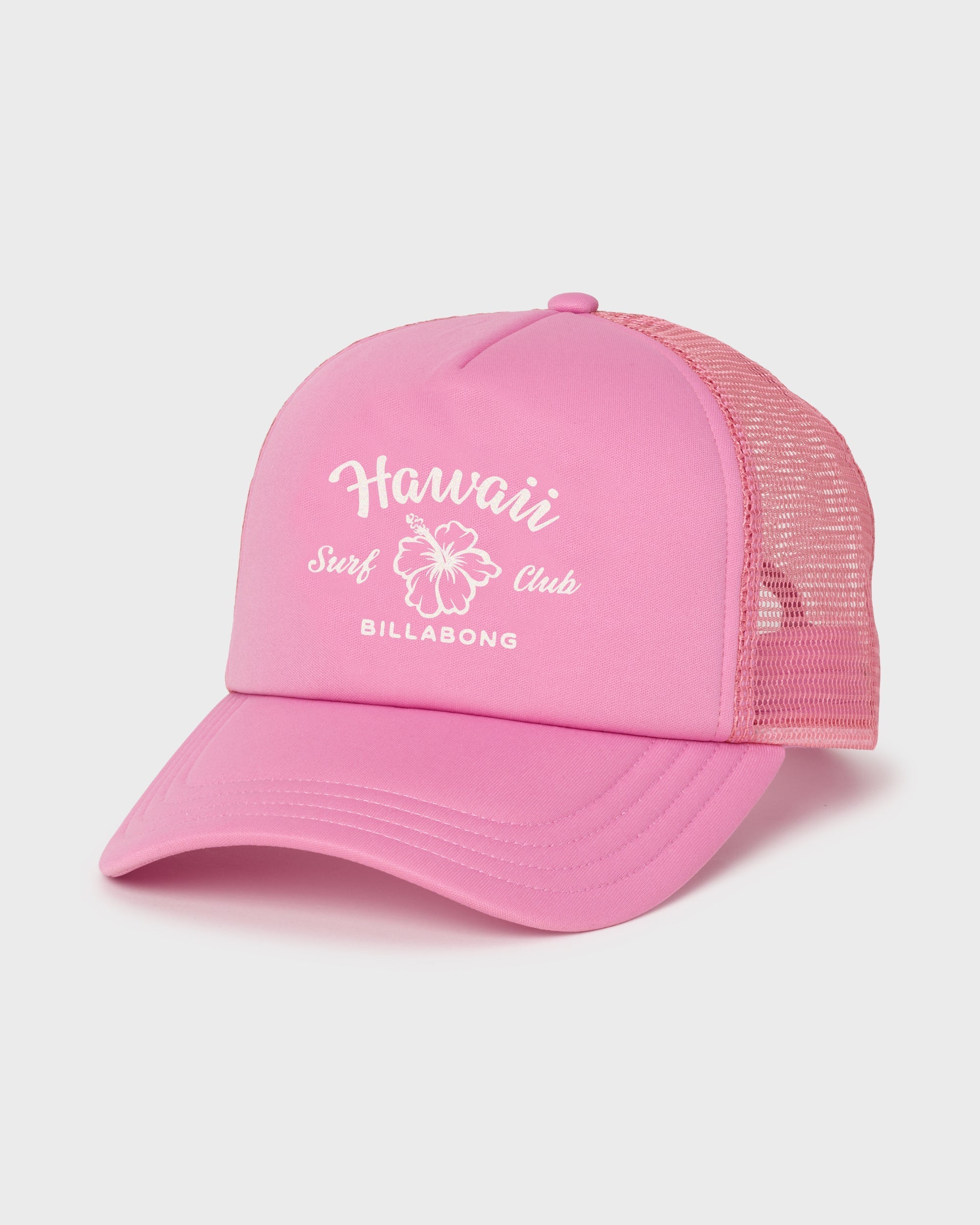 Grandpa Hawaii Trucker Hat - Party Pink