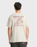 Single Fin Premium Short Sleeve Knit T-Shirt - Oatmeal