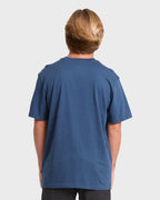 Check Out Premium Short Sleeve Knit T-Shirt - Dark Denim