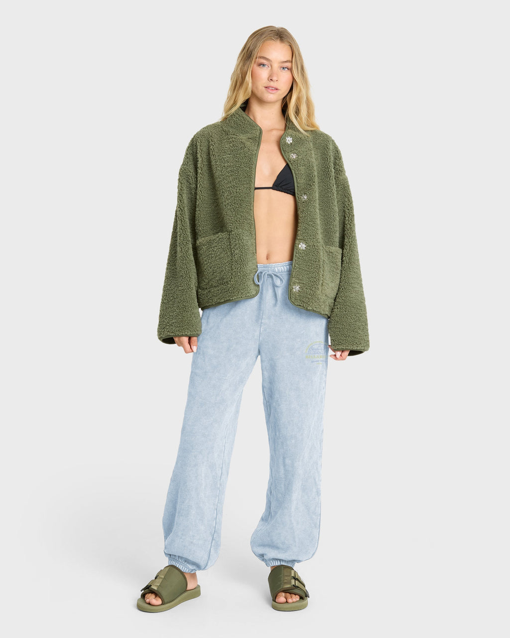 Field Day Fleece Joggers - Blue Smoke