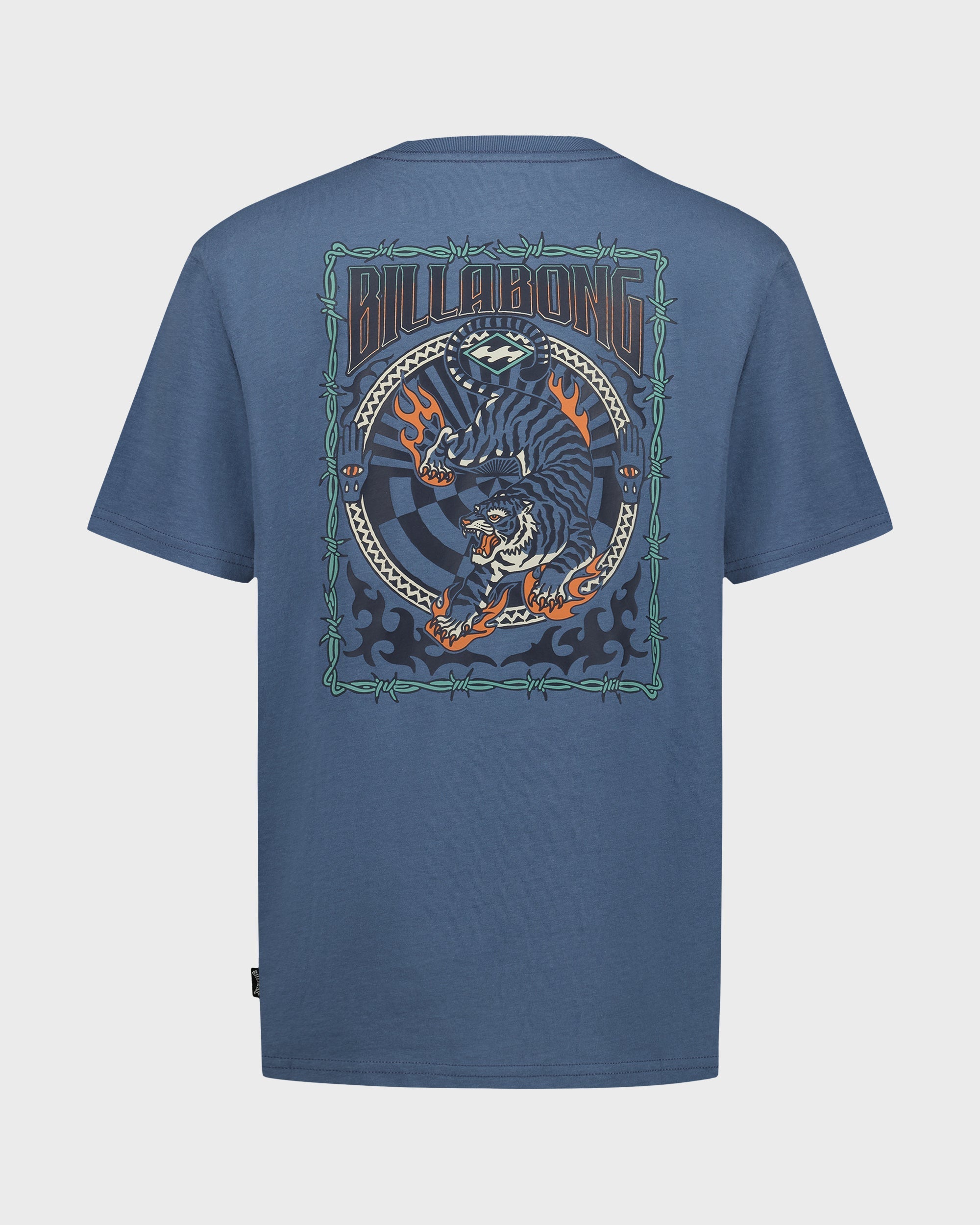 Little Boys Inferno Tiger Short Sleeve T-Shirt
