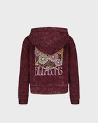 Girls Wildflower Zip Sweatshirt