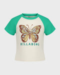 Girls Butterfly Stamp T-Shirt