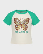 Girls Butterfly Stamp T-Shirt