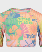 Girls Sun Scape Crop Rashguard Set